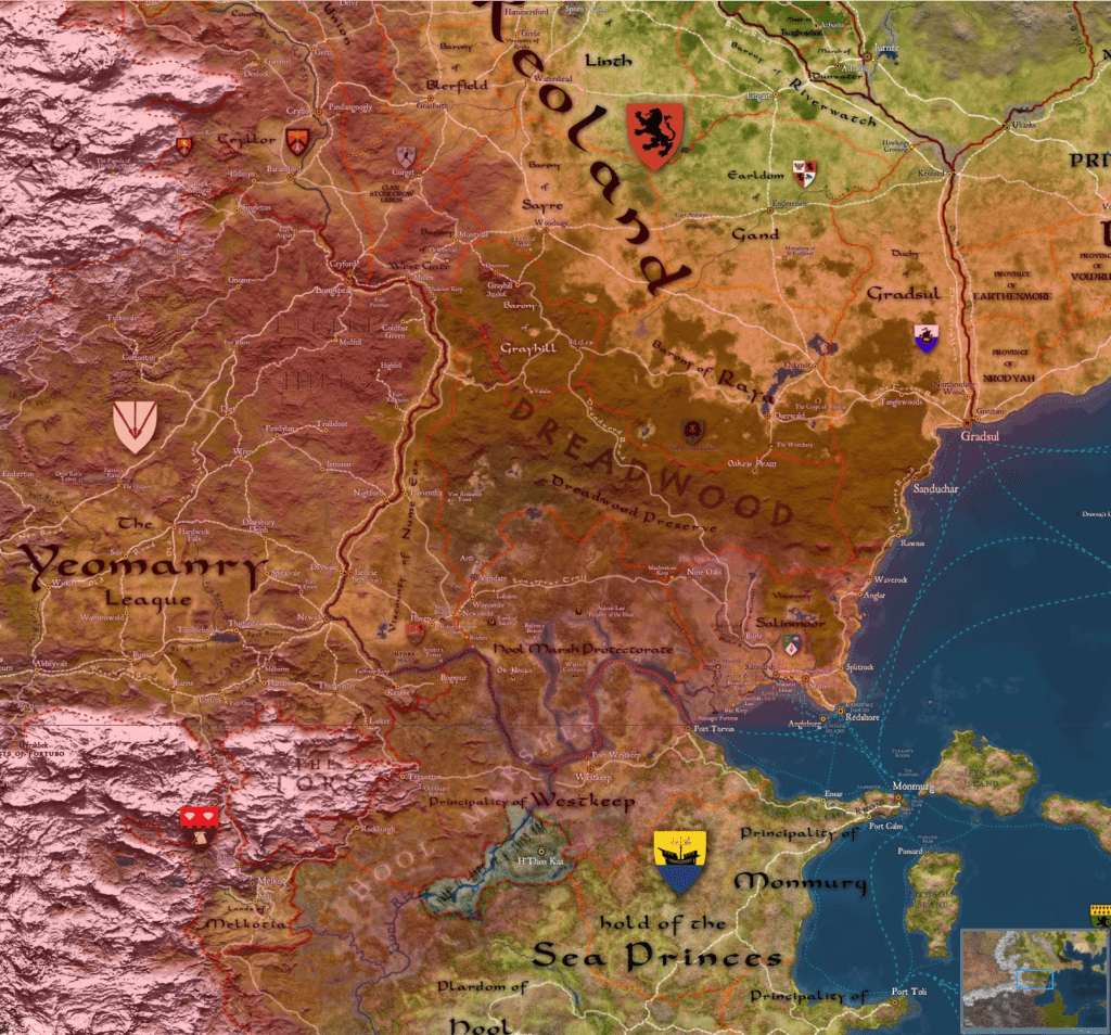 Destruction by Tiamat Map